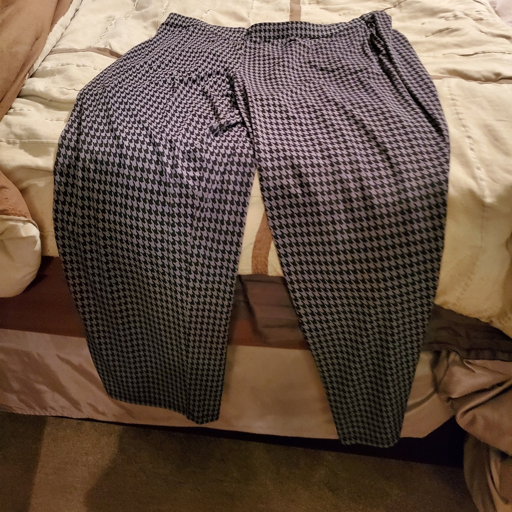 Susan Graver Liquid Knit Trousers with pockets XL